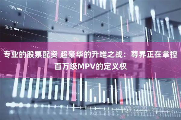 专业的股票配资 超豪华的升维之战：尊界正在掌控百万级MPV的定义权